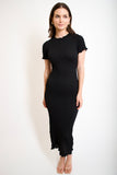 Lori Textured Midi Dress