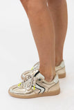 SHUSHOP // Sylvia Sneaker in Gold