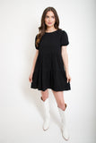 Black Gauze Dress