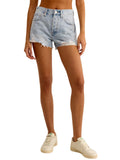 Classic Hi-Rise Denim Short // Sun Bleached Indigo