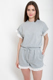 Eyelet Trim Top