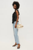 Tate Woven Clutch // gold