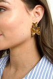 HELLO EDIE // Textured Butterfly Earrings