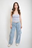 Vintage Cargo Denim