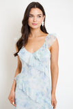 Simone Ruffle Dress