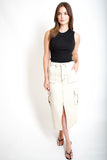 Midi Cargo Skirt