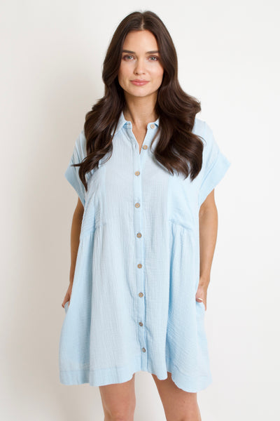 Seaside Gauze Dress