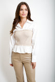 Corset Sweater Top