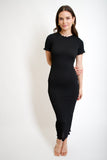 Lori Textured Midi Dress