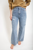 Mara Distressed Wide Leg