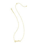 Grandma Gold Crystal Necklace