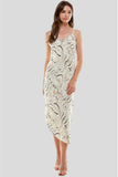 Marble Midi Dress