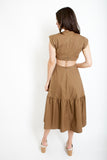 Torie Cut Midi Dress