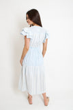 Molly Striped Midi Dress