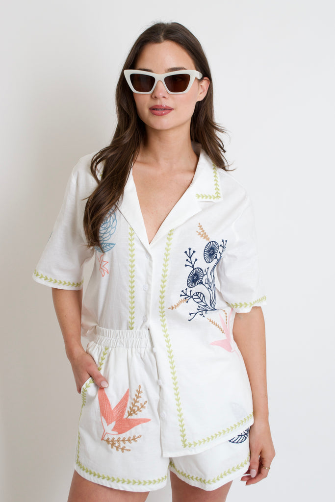 Brynn Embroidered Set
