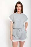 Eyelet Trim Top