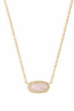 Elisa Necklace in Rose Quartz
