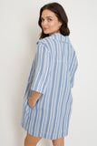 Jules Stripe Denim Dress