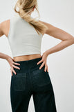 SPANXshape™ EveryWear Cropped Wide-Leg Jeans