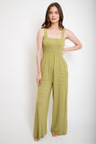 Knit Stripe Jumpsuit // curvy