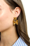 HELLO EDIE // Textured Butterfly Earrings