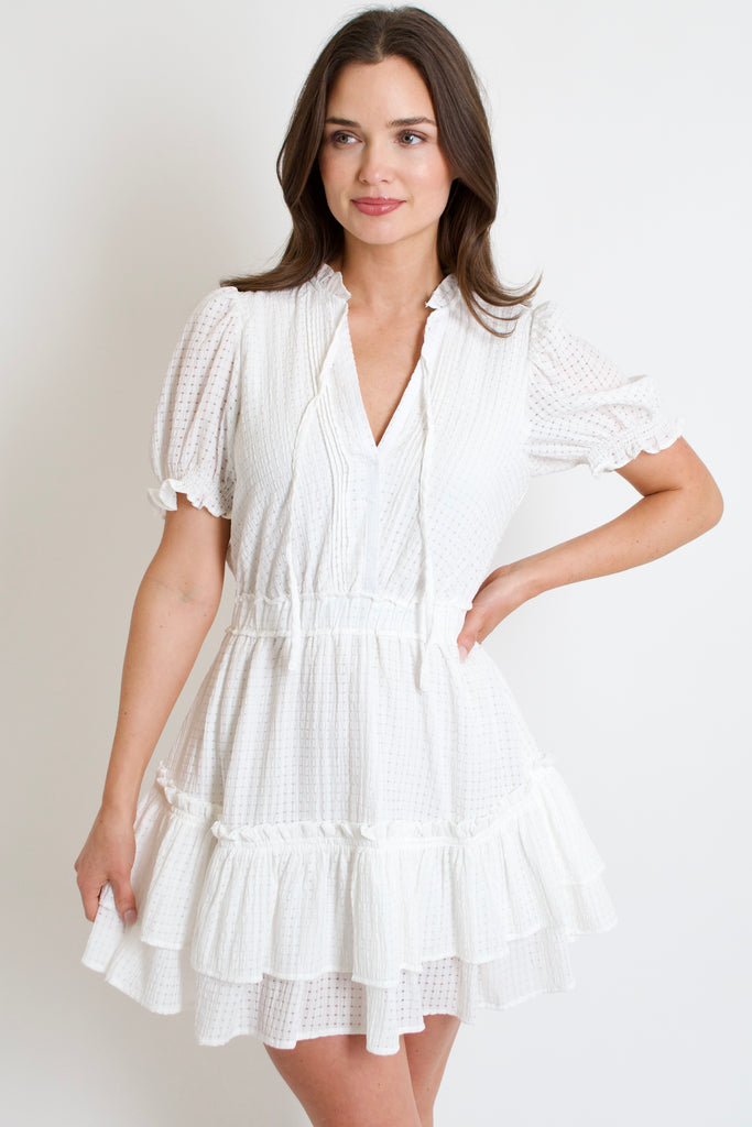 Ivory Breeze Mini Dress