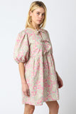 Isla Floral Tie Dress