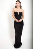Keira Satin Bow Dress