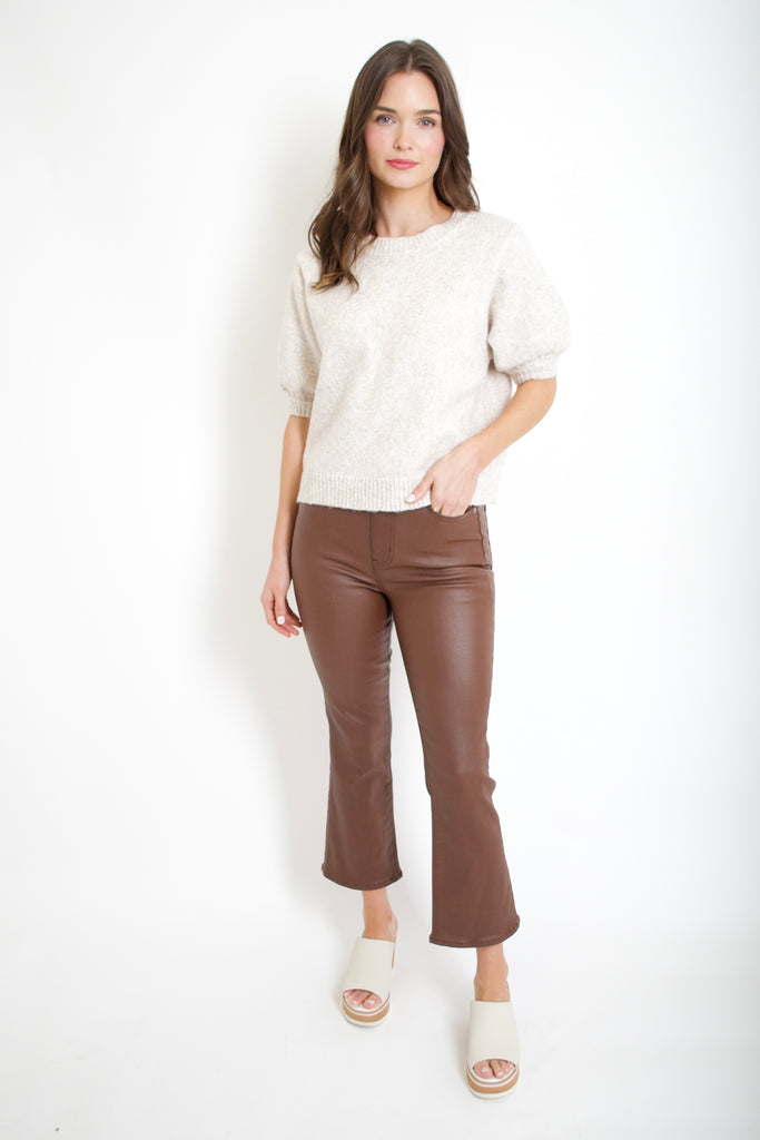 DAZE // Shy Girl in Coated Espresso