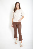 DAZE // Shy Girl in Coated Espresso
