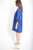 Puff Sleeve Shift Dress