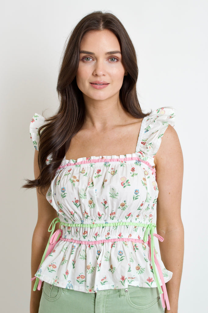 Garden Tie Top