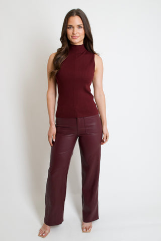 Reeve Faux Leather Pant