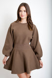 Chocolate Sweater Dress