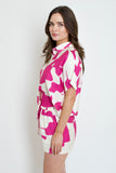 Fuschia Waves Set
