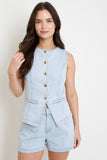 Mia Denim Vest
