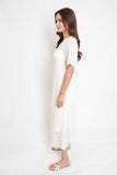 Vanilla Honeycomb Maxi Dress