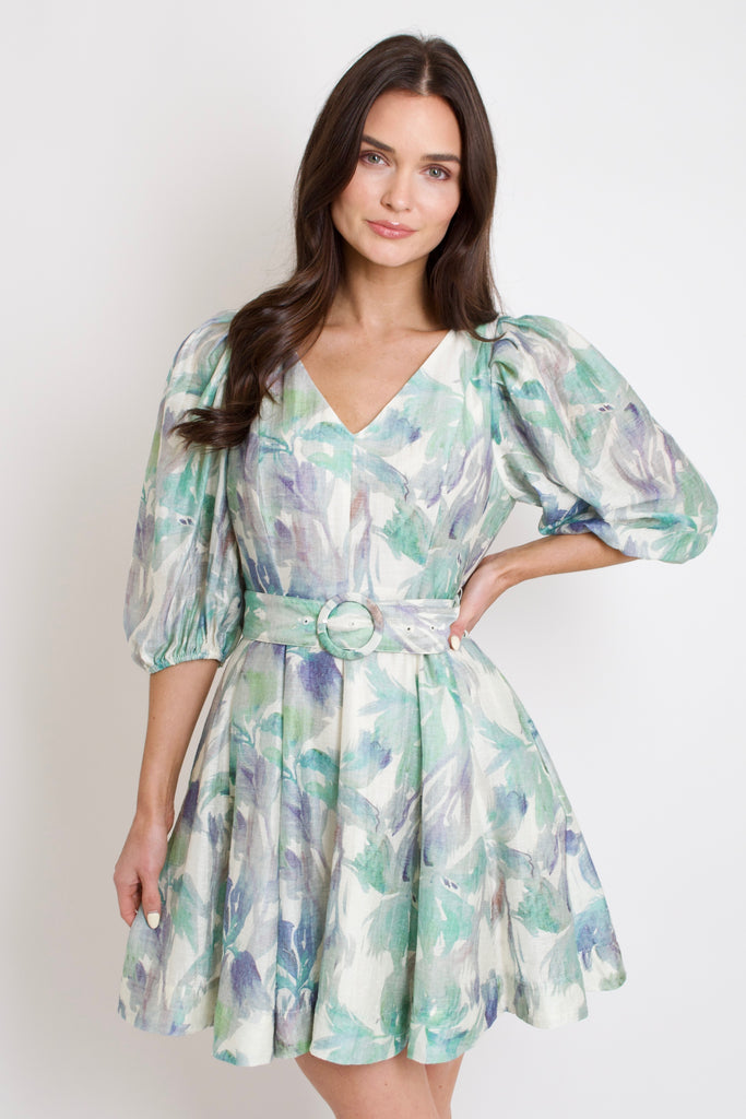Alexis Belted Dress