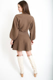 Chocolate Sweater Dress