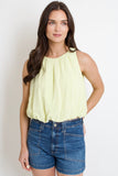 Colette Bubble Top // lime