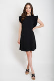 Ruffle Shift Dress // curvy