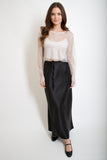 Bloom Satin Maxi Skirt