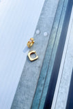 HELLO EDIE // Champagne Ridged Huggie