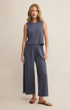 Scout Textured Slub Pant // worn blue