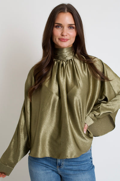 Stacy Satin Blouse