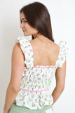 Garden Tie Top