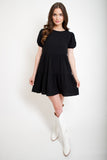 Black Gauze Dress