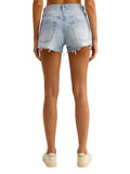Classic Hi-Rise Denim Short // Sun Bleached Indigo