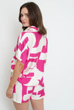 Fuschia Waves Set