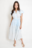 Molly Striped Midi Dress